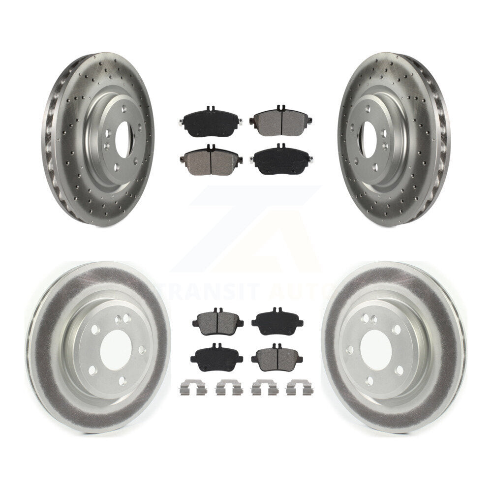 Transit Auto KGS-101983 Disc Brake Kit for 2014-2018 Mercedes-Benz CLA250 - Front and Rear