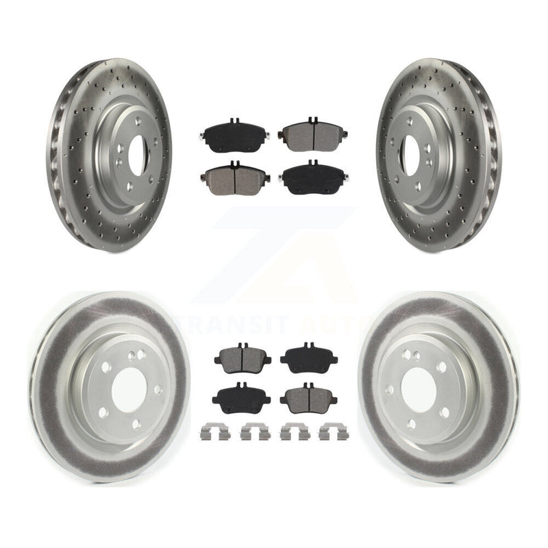 Transit Auto KGS-101983 Disc Brake Kit for 2014-2018 Mercedes-Benz CLA250 - Front and Rear