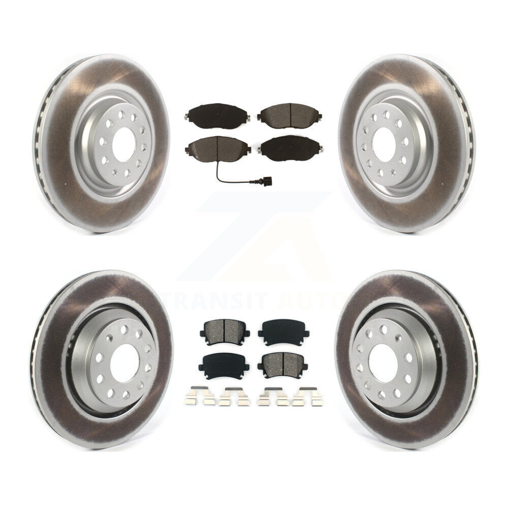 Transit Auto KGS-101986 Disc Brake Kit for 2018-2021 Volkswagen GTI - Front and Rear