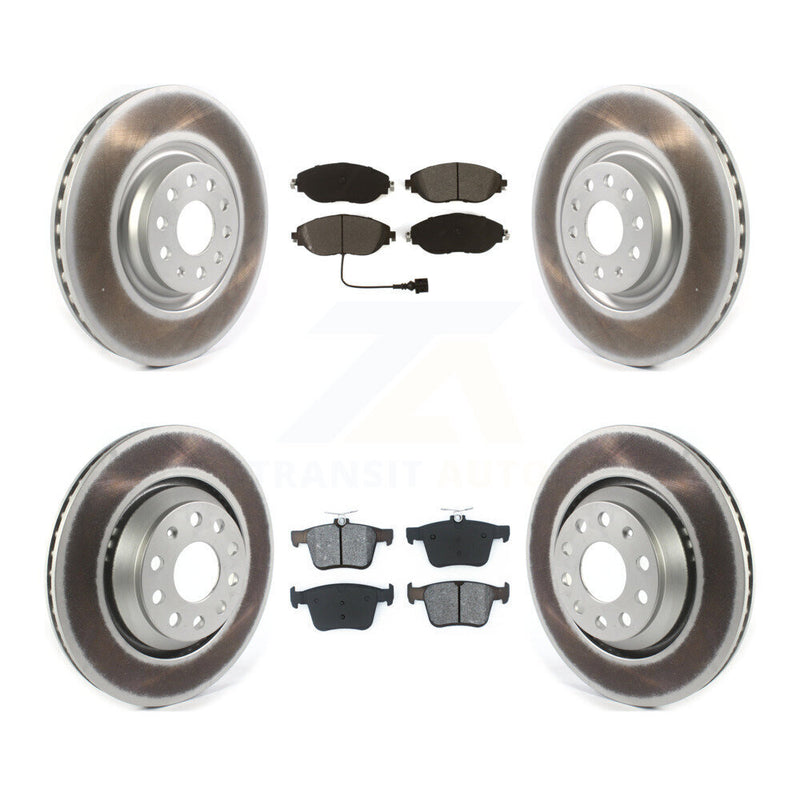Transit Auto KGS-101987 Disc Brake Kit for 2015-2022 Volkswagen Arteon, Audi A3 Quattro and More - Front and Rear