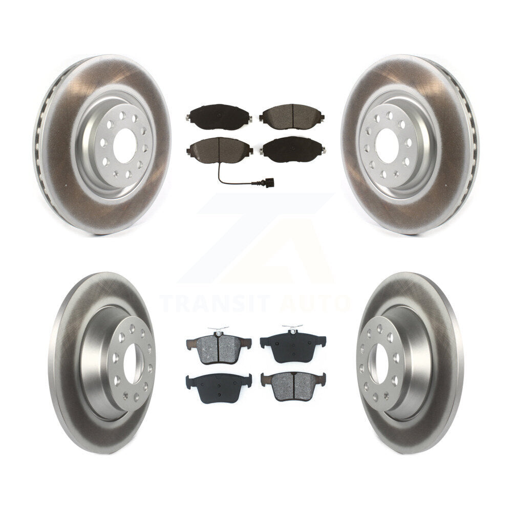 Transit Auto KGS-101988 Disc Brake Kit for 2018-2022 Volkswagen Jetta, Volkswagen Tiguan - Front and Rear