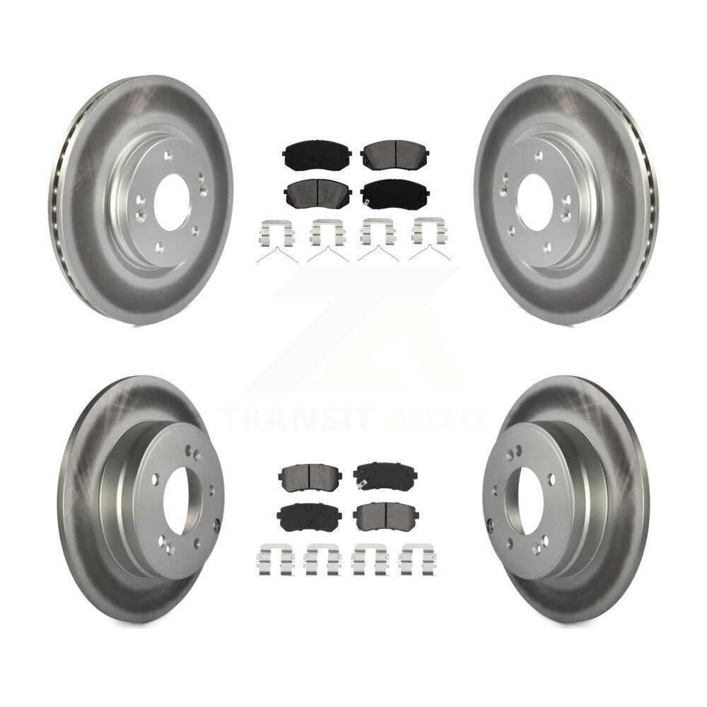 Transit Auto KGS-101989 Disc Brake Kit for 2016-2019 Kia Optima - Front and Rear