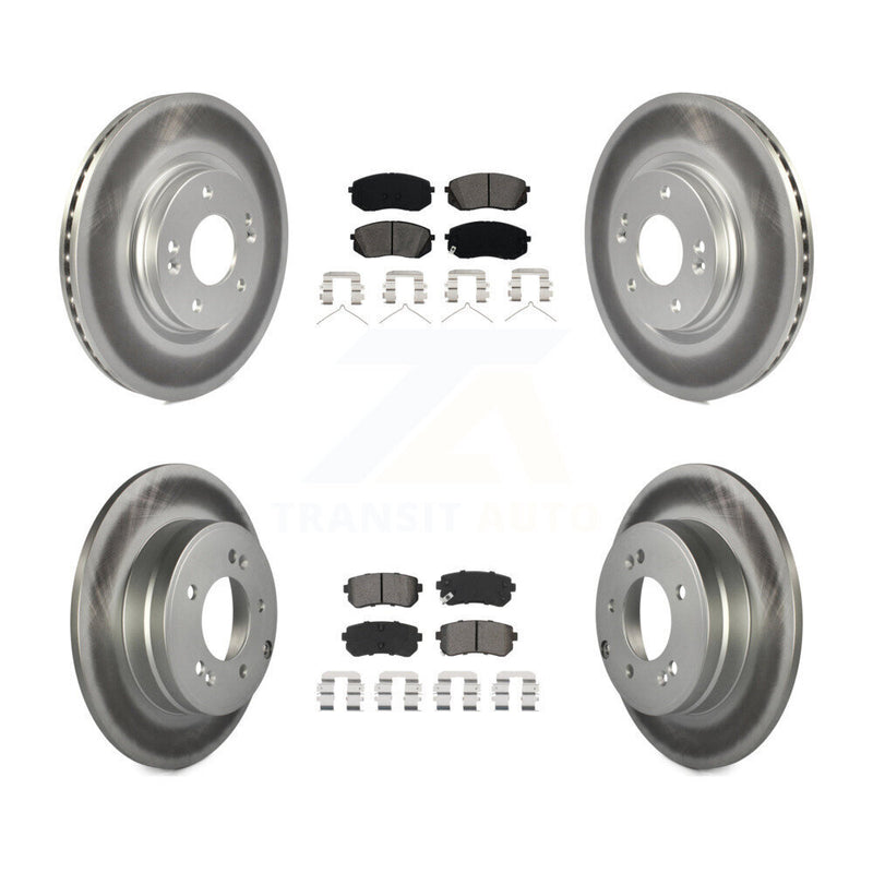 Transit Auto KGS-101989 Disc Brake Kit for 2016-2019 Kia Optima - Front and Rear