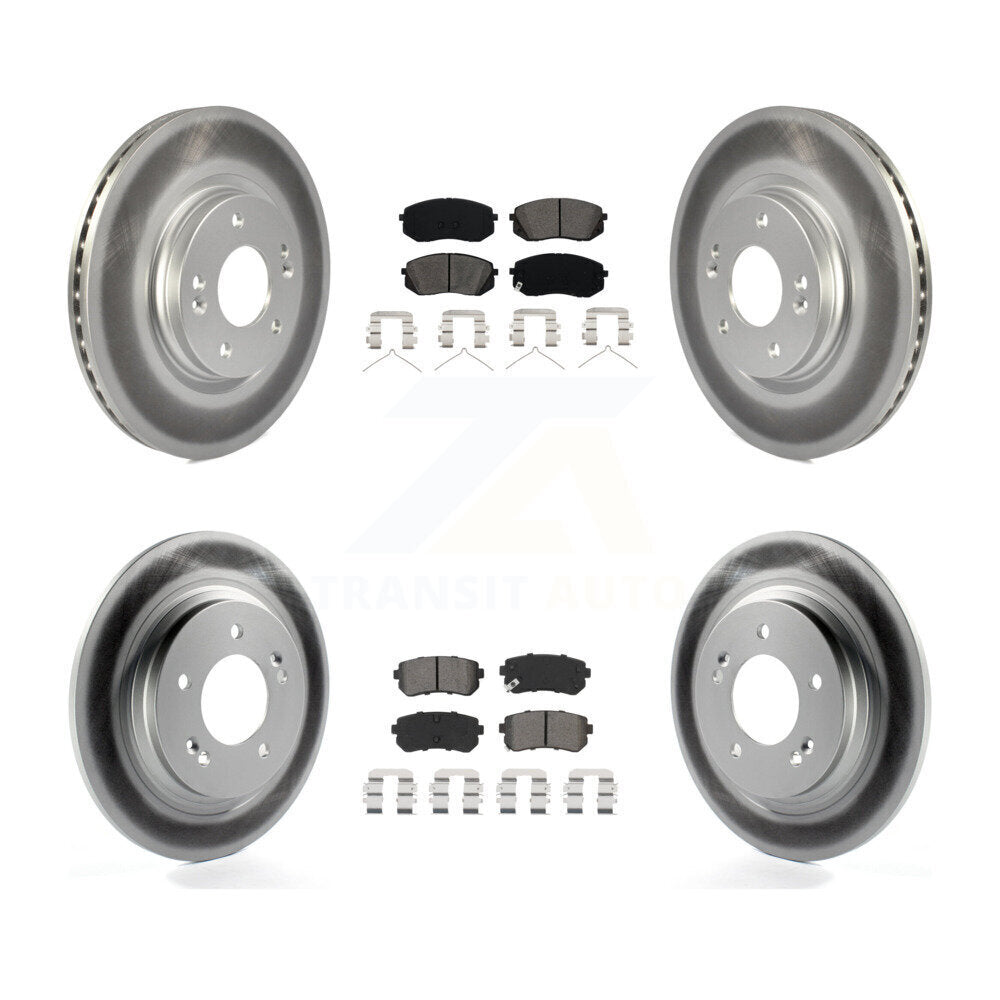 Transit Auto KGS-101991 Disc Brake Kit for 2016 Kia Optima - Front and Rear
