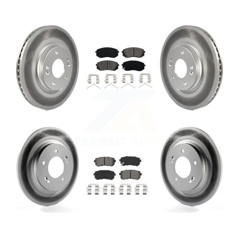 Transit Auto KGS-101991 Disc Brake Kit for 2016 Kia Optima - Front and Rear