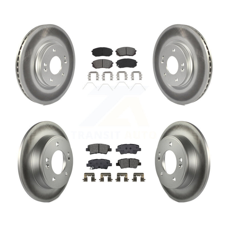 Transit Auto KGS-101992 Disc Brake Kit for 2021 Kia Forte5 - Front and Rear