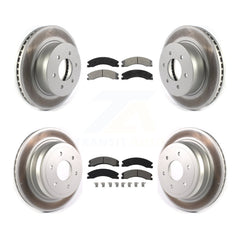 Transit Auto KGS-101994 Disc Brake Kit for 2016-2024 Nissan TITAN XD - Front and Rear