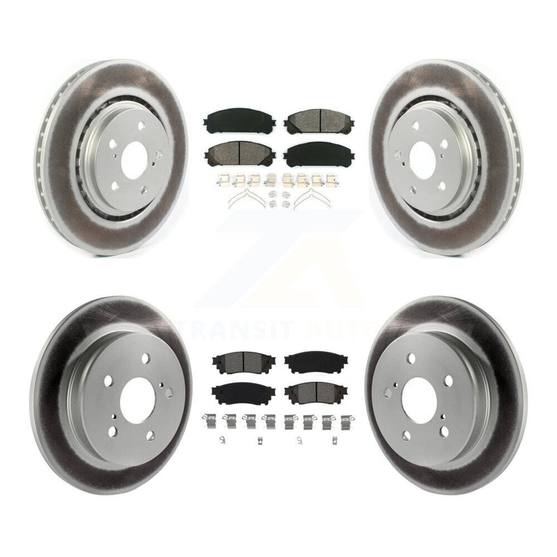 Transit Auto KGS-101995 Disc Brake Kit for 2020-2023 Toyota Camry, Toyota Avalon - Front and Rear