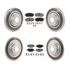 Transit Auto KGS-101998 Disc Brake Kit for 2016-2023 Mazda CX-9 - Front and Rear