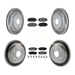 Transit Auto KGS-101999 Disc Brake Kit for 2018-2024 Toyota Camry, Lexus ES300h and More - Front and Rear