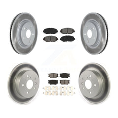 Transit Auto KGS-102000 Disc Brake Kit for 2018-2024 Toyota Camry - Front and Rear
