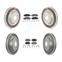 Transit Auto KGS-102001 Disc Brake Kit for 2017-2020 Cadillac XT6, Buick Enclave, Cadillac XT5 - Front and Rear