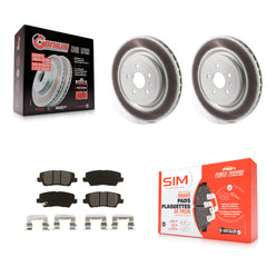 Transit Auto KGS-102002 Disc Brake Kit for 2015 Cadillac CTS - Rear