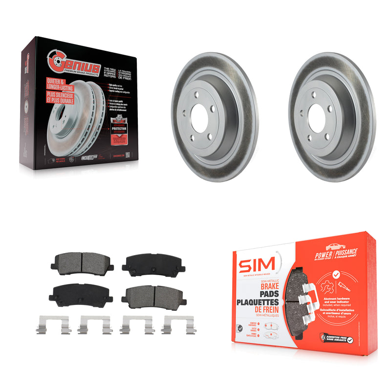 Transit Auto KGS-102012 Disc Brake Kit for 2015-2023 Ford Mustang - Rear