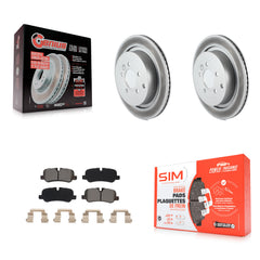 Transit Auto KGS-102014 Disc Brake Kit for 2005-2016 Land Rover LR4, Land Rover Range Rover Sport, Land Rover LR3 - Rear