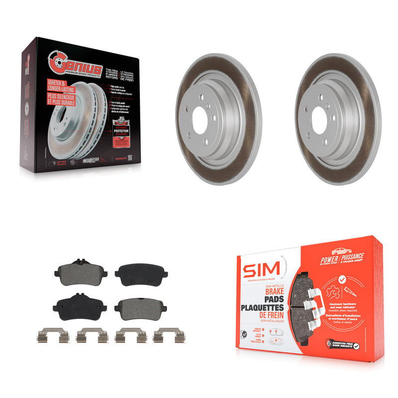 Transit Auto KGS-102018 Disc Brake Kit for 2012-2018 Mercedes-Benz GLE300d, Mercedes-Benz GLE350 and More - Rear