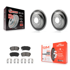Transit Auto KGS-102020 Disc Brake Kit for 2016 Kia Optima - Rear