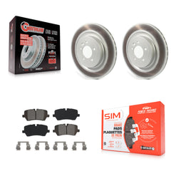 Transit Auto KGS-102026 Disc Brake Kit for 2013-2024 Land Rover Defender 110, Land Rover Defender 90 and More - Rear