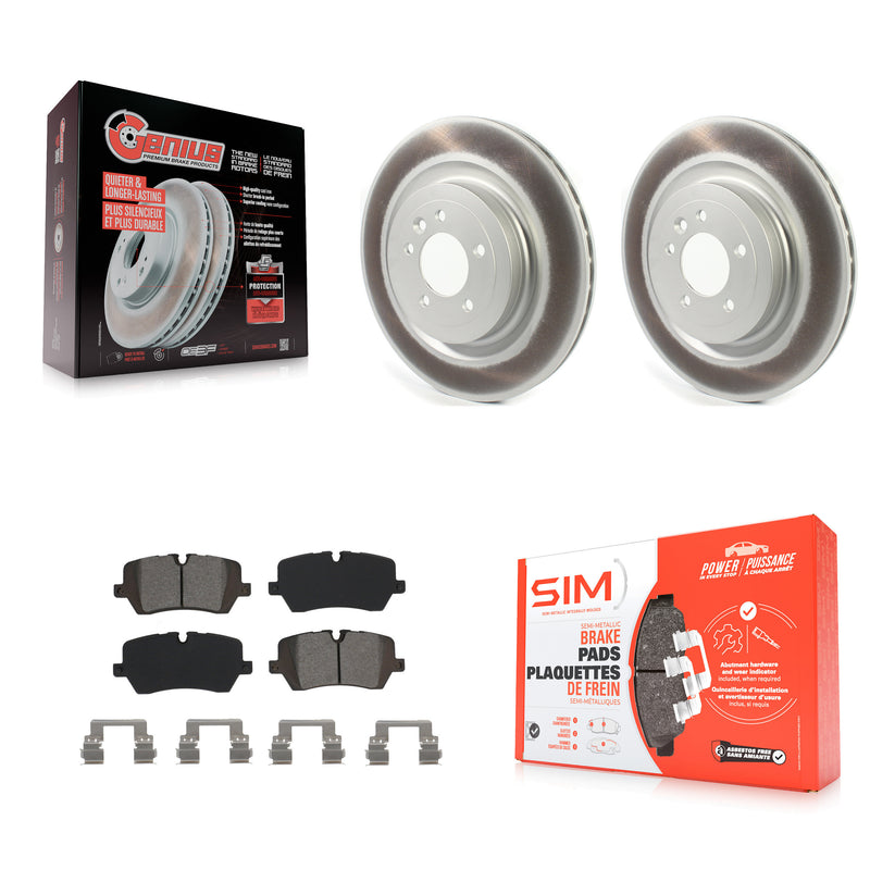 Transit Auto KGS-102026 Disc Brake Kit for 2013-2024 Land Rover Defender 110, Land Rover Defender 90 and More - Rear