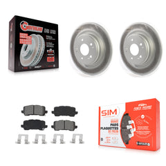 Transit Auto KGS-102028 Disc Brake Kit for 2017-2020 Acura MDX - Rear