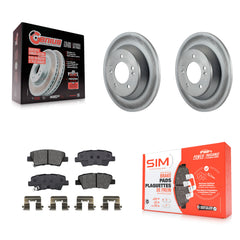 Transit Auto KGS-102034 Disc Brake Kit for 2014-2017 Kia Rondo - Rear