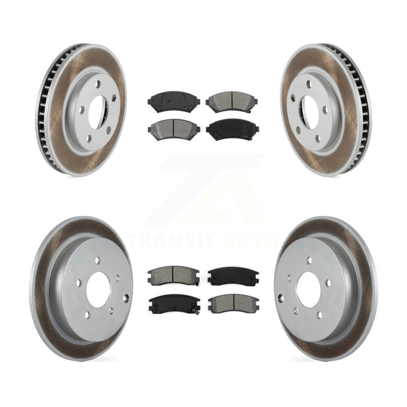 Transit Auto KGS-102037 Disc Brake Kit for 2002-2004 Pontiac Montana - Front and Rear