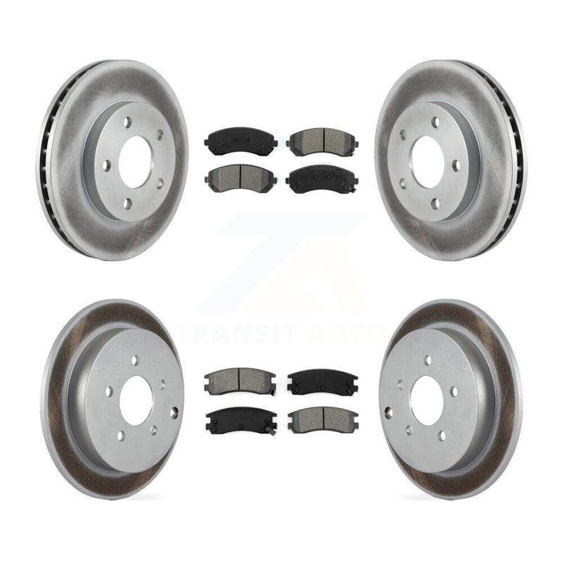 Transit Auto KGS-102040 Disc Brake Kit for 2001-2007 Buick Rendezvous, Pontiac Aztek - Front and Rear