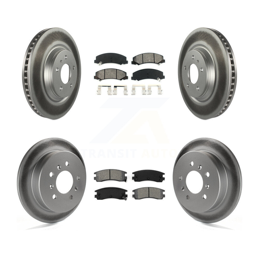 Transit Auto KGS-102042 Disc Brake Kit for 2008-2009 Buick Allure, Buick LaCrosse - Front and Rear