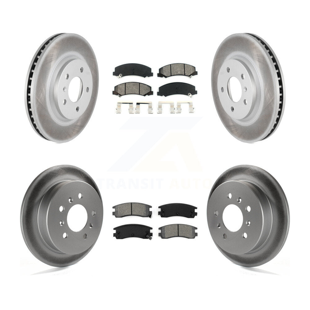 Transit Auto KGS-102044 Disc Brake Kit for 2006-2010 Chevrolet Impala, Chevrolet Monte Carlo - Front and Rear