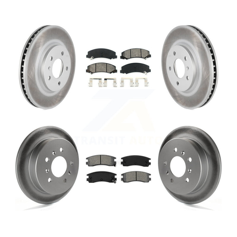 Transit Auto KGS-102044 Disc Brake Kit for 2006-2010 Chevrolet Impala, Chevrolet Monte Carlo - Front and Rear