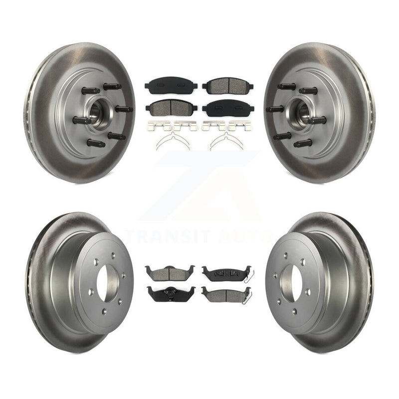 Transit Auto KGS-102072 Disc Brake Kit for 2004-2008 Lincoln Mark LT, Ford F-150 - Front and Rear