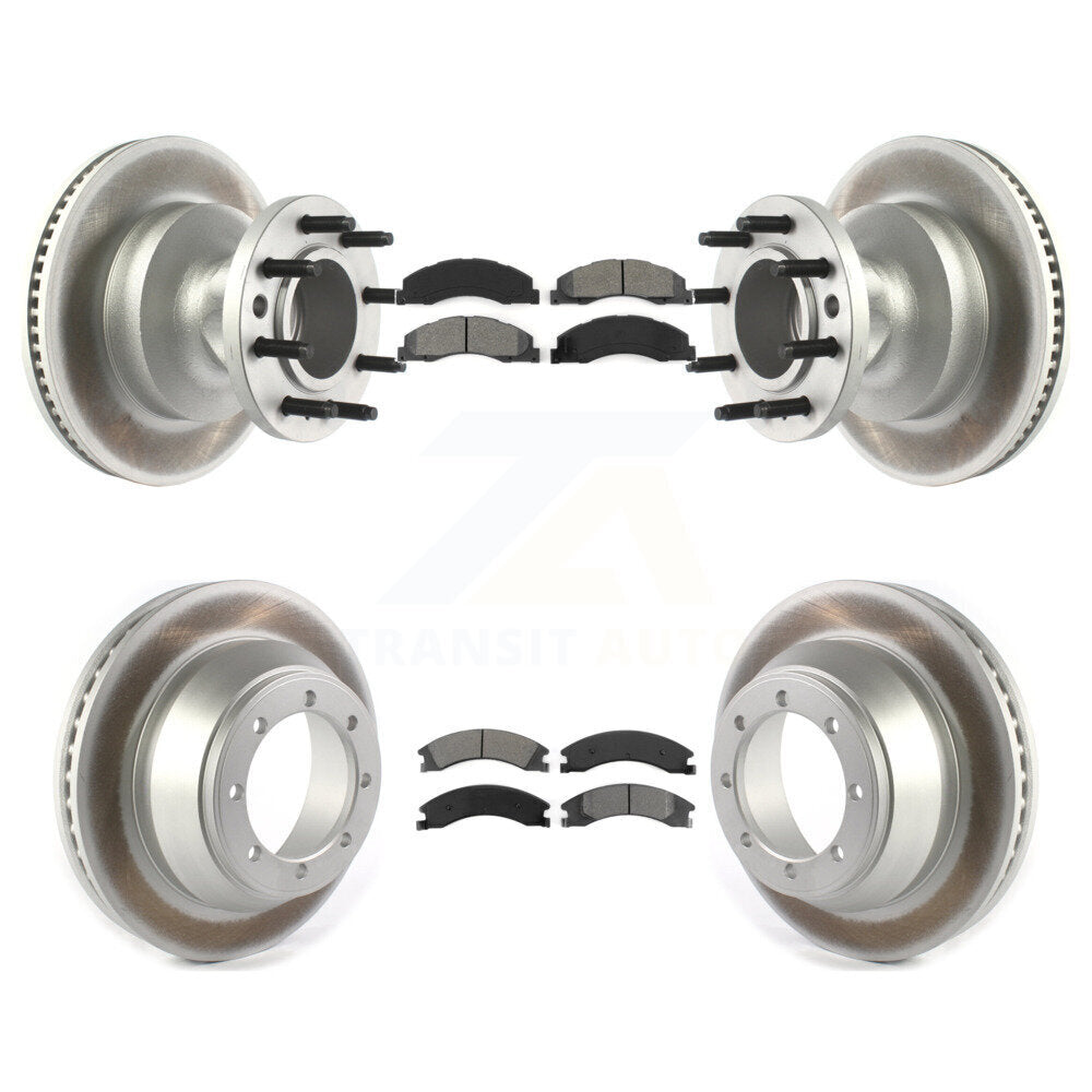 Transit Auto KGS-102073 Disc Brake Kit for 2009-2010 Ford E-450 Super Duty - Front and Rear