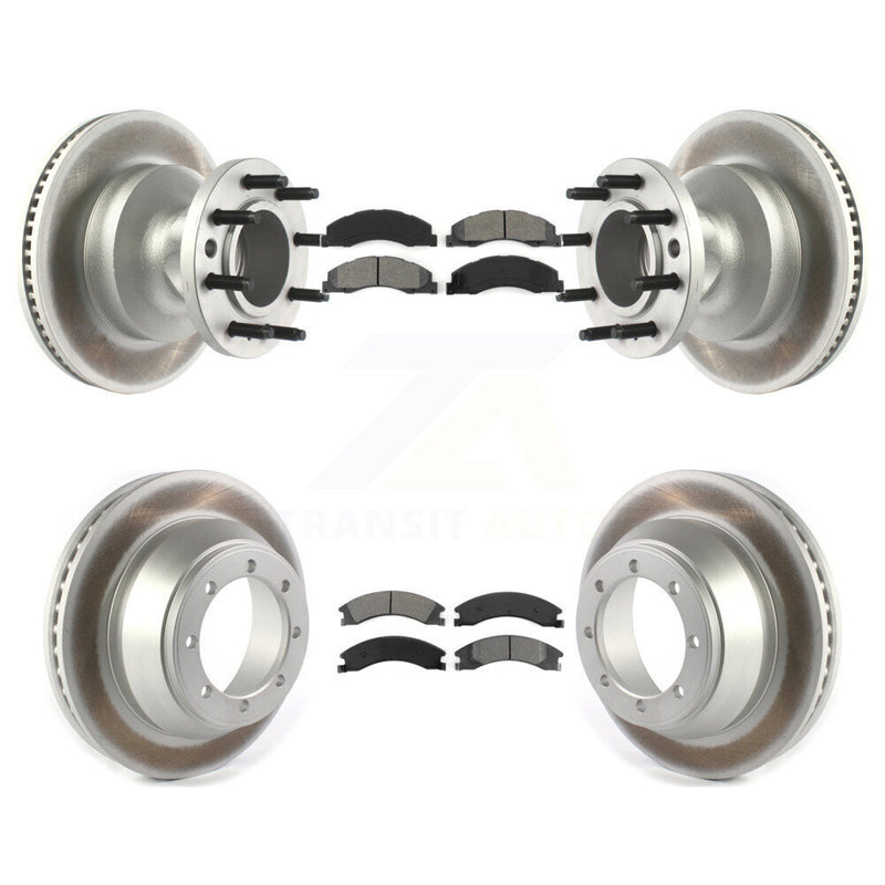 Transit Auto KGS-102073 Disc Brake Kit for 2009-2010 Ford E-450 Super Duty - Front and Rear