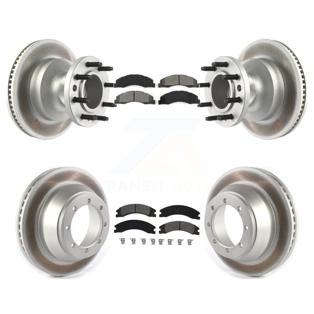 Transit Auto KGS-102074 Disc Brake Kit for 2008-2023 Ford E-450 Super Duty - Front and Rear