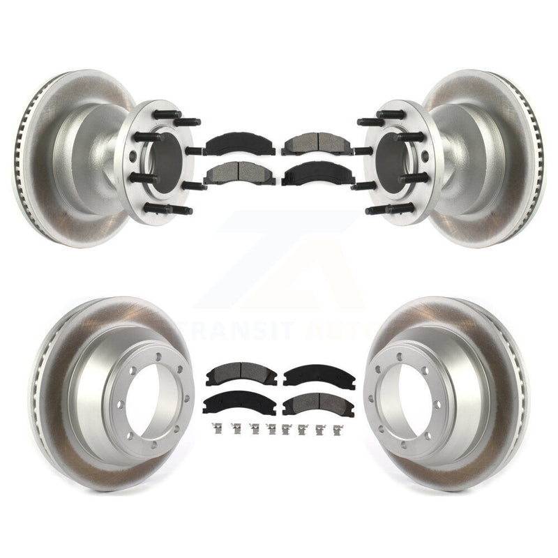 Transit Auto KGS-102074 Disc Brake Kit for 2008-2023 Ford E-450 Super Duty - Front and Rear