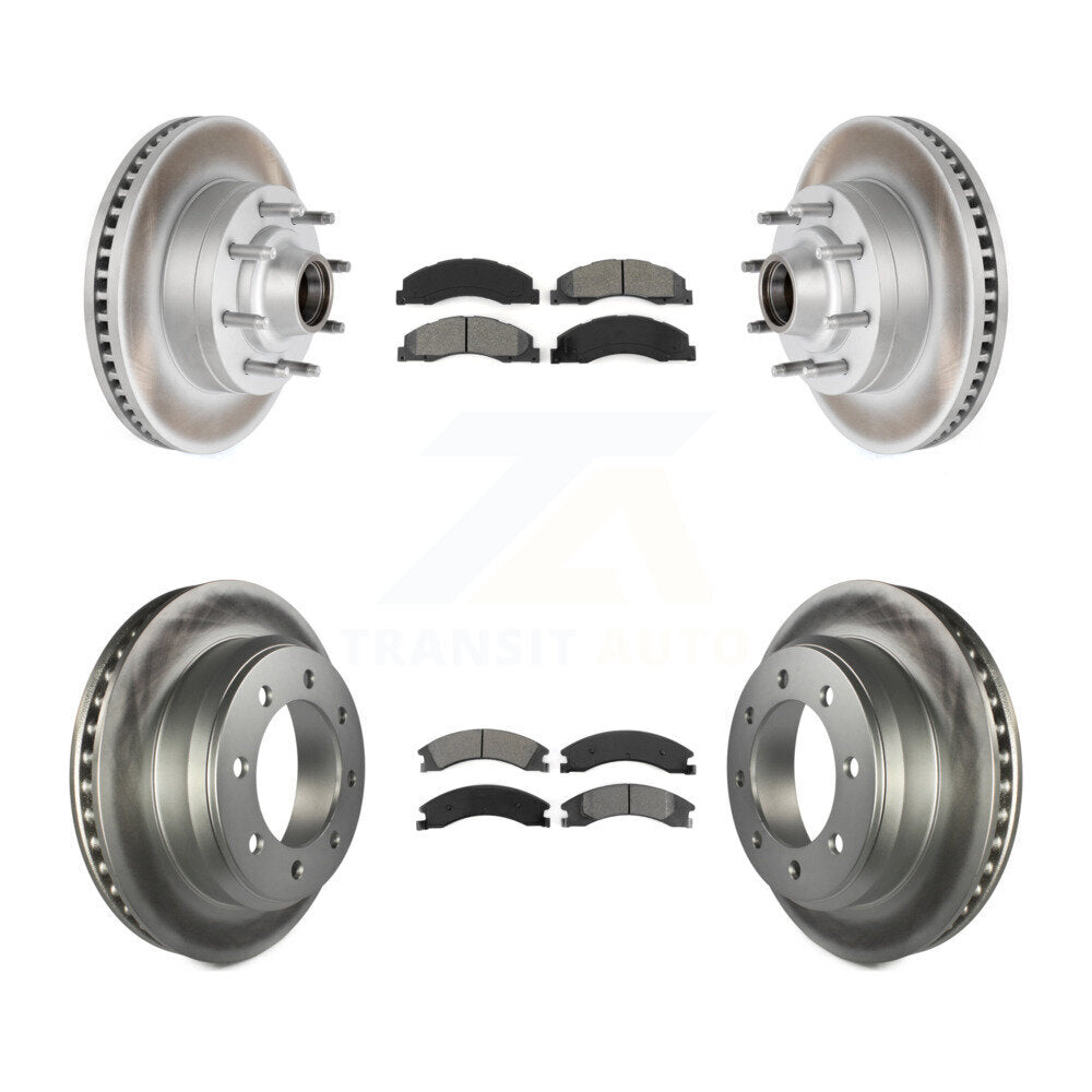 Transit Auto KGS-102075 Disc Brake Kit for 2008-2023 Ford E-350 Super Duty, Ford E-150 and More - Front and Rear