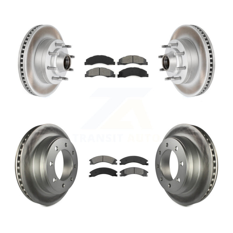 Transit Auto KGS-102075 Disc Brake Kit for 2008-2023 Ford E-350 Super Duty, Ford E-150 and More - Front and Rear
