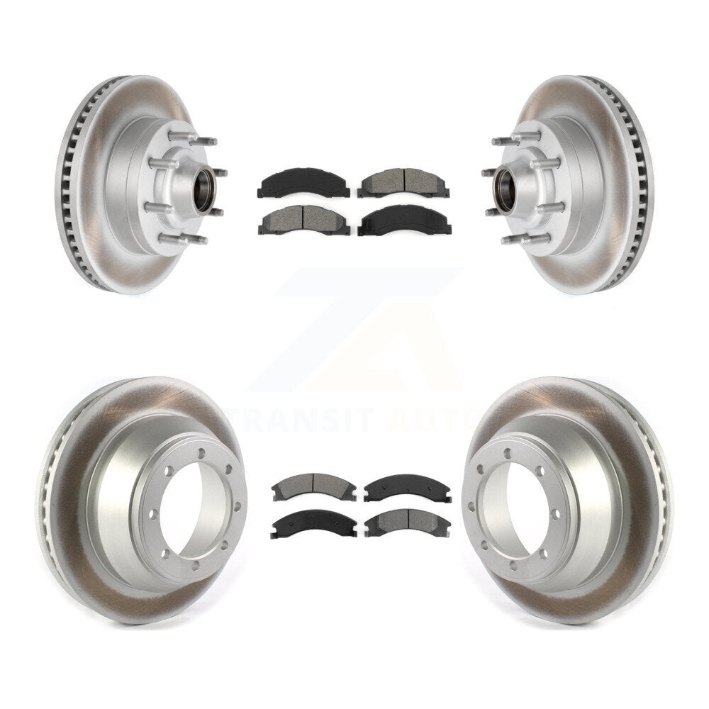 Transit Auto KGS-102076 Disc Brake Kit for 2009-2010 Ford E-450 Super Duty - Front and Rear