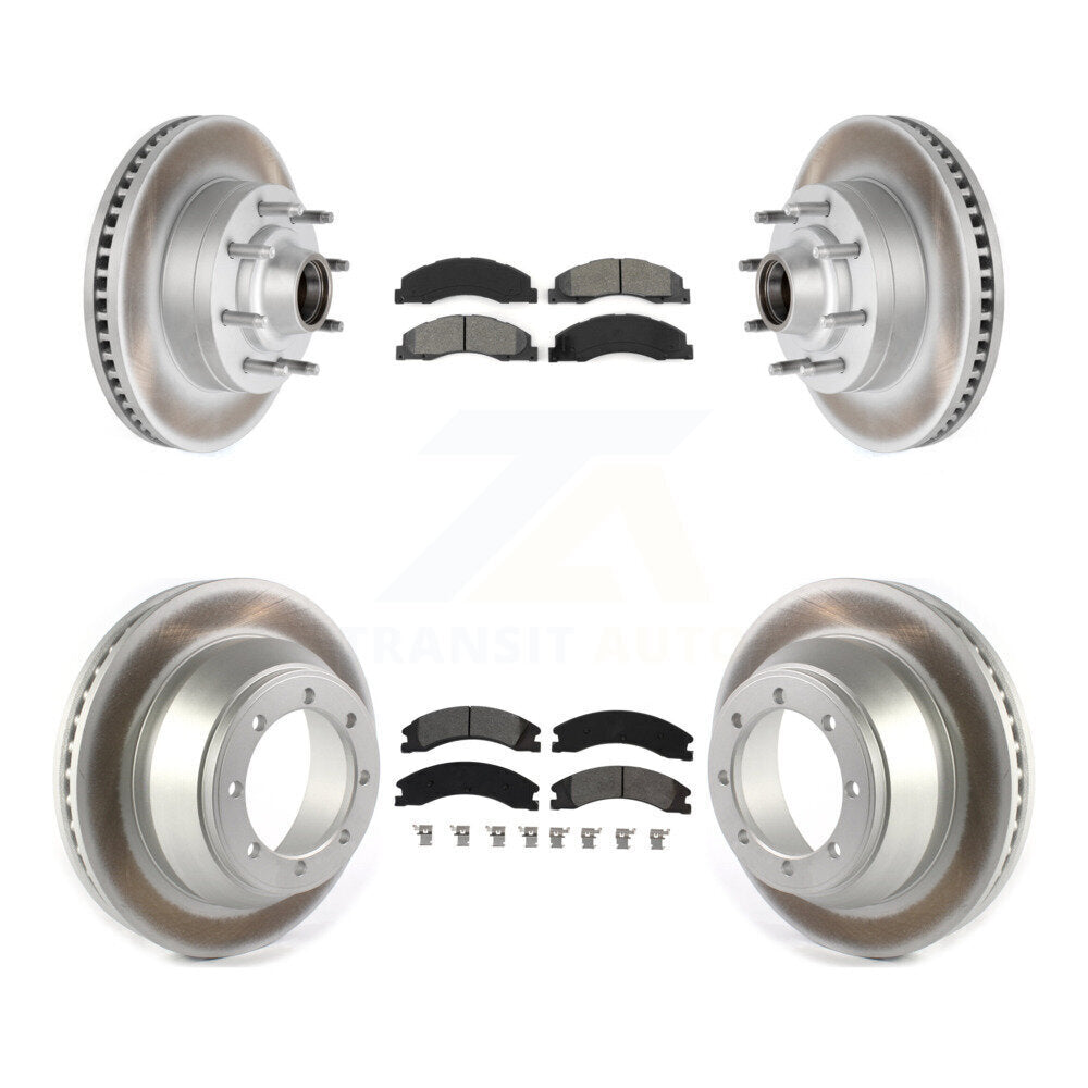 Transit Auto KGS-102077 Disc Brake Kit for 2008-2014 Ford E-450 Super Duty - Front and Rear