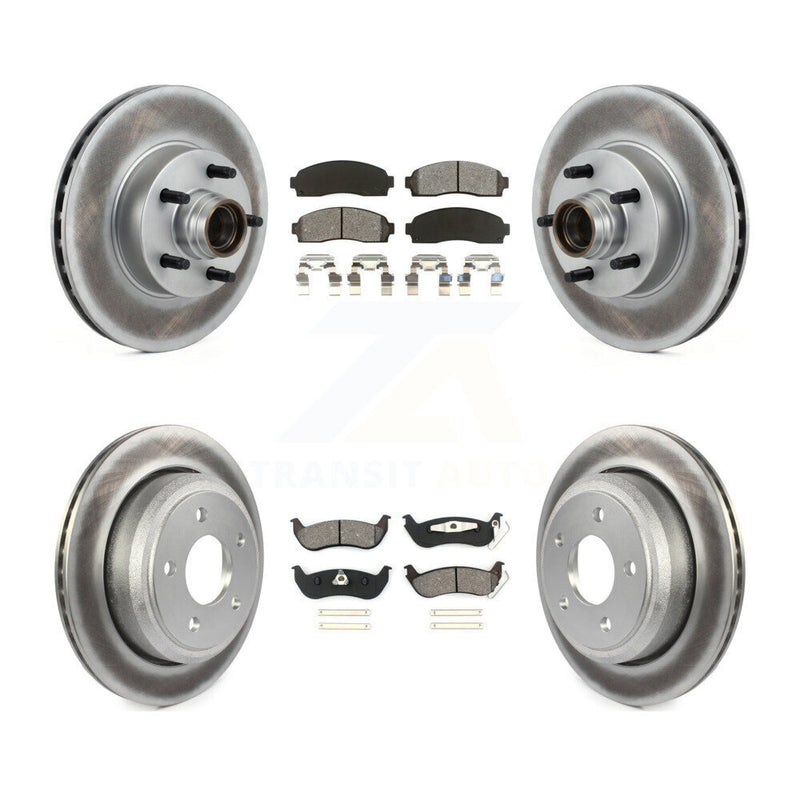 Transit Auto KGS-102078 Disc Brake Kit for 2010-2011 Ford Ranger - Front and Rear
