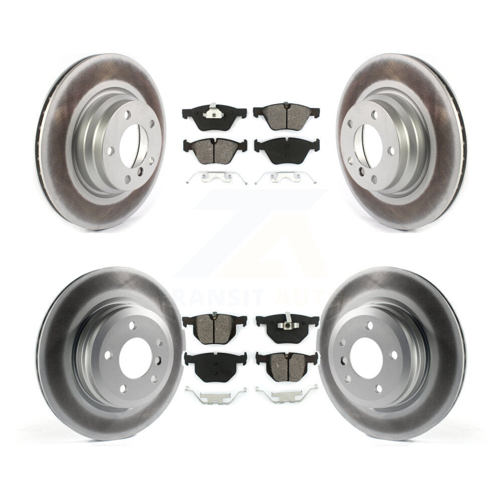 Transit Auto KGS-102087 Disc Brake Kit for 2006 BMW 330i, BMW 330xi - Front and Rear