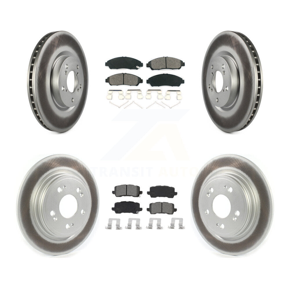Transit Auto KGS-102089 Disc Brake Kit for 2014-2020 Acura RLX - Front and Rear