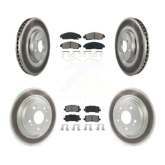 Transit Auto KGS-102089 Disc Brake Kit for 2014-2020 Acura RLX - Front and Rear