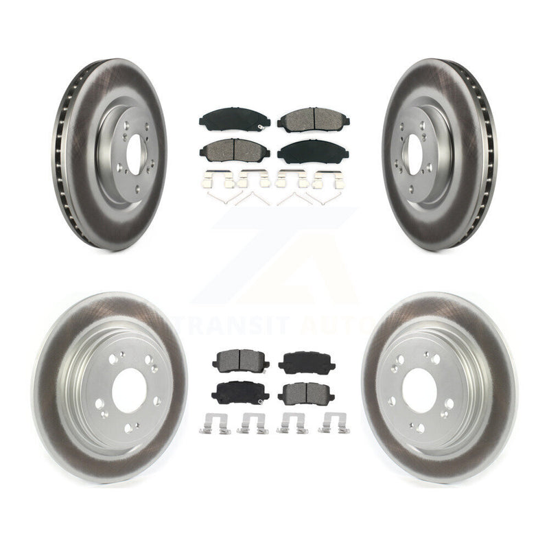 Transit Auto KGS-102089 Disc Brake Kit for 2014-2020 Acura RLX - Front and Rear