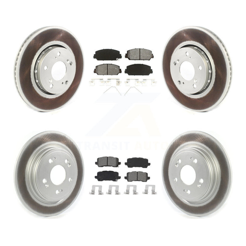 Transit Auto KGS-102090 Disc Brake Kit for 2014-2020 Acura RLX - Front and Rear