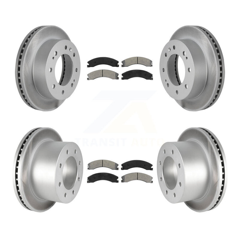 Transit Auto KGS-102102 Disc Brake Kit for 2011-2019 Chevrolet Silverado 3500 HD, GMC Sierra 3500 HD - Front and Rear