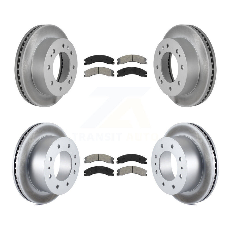 Transit Auto KGS-102103 Disc Brake Kit for 2011-2019 Chevrolet Suburban 3500 HD, Chevrolet Silverado 2500 HD and More - Front and Rear