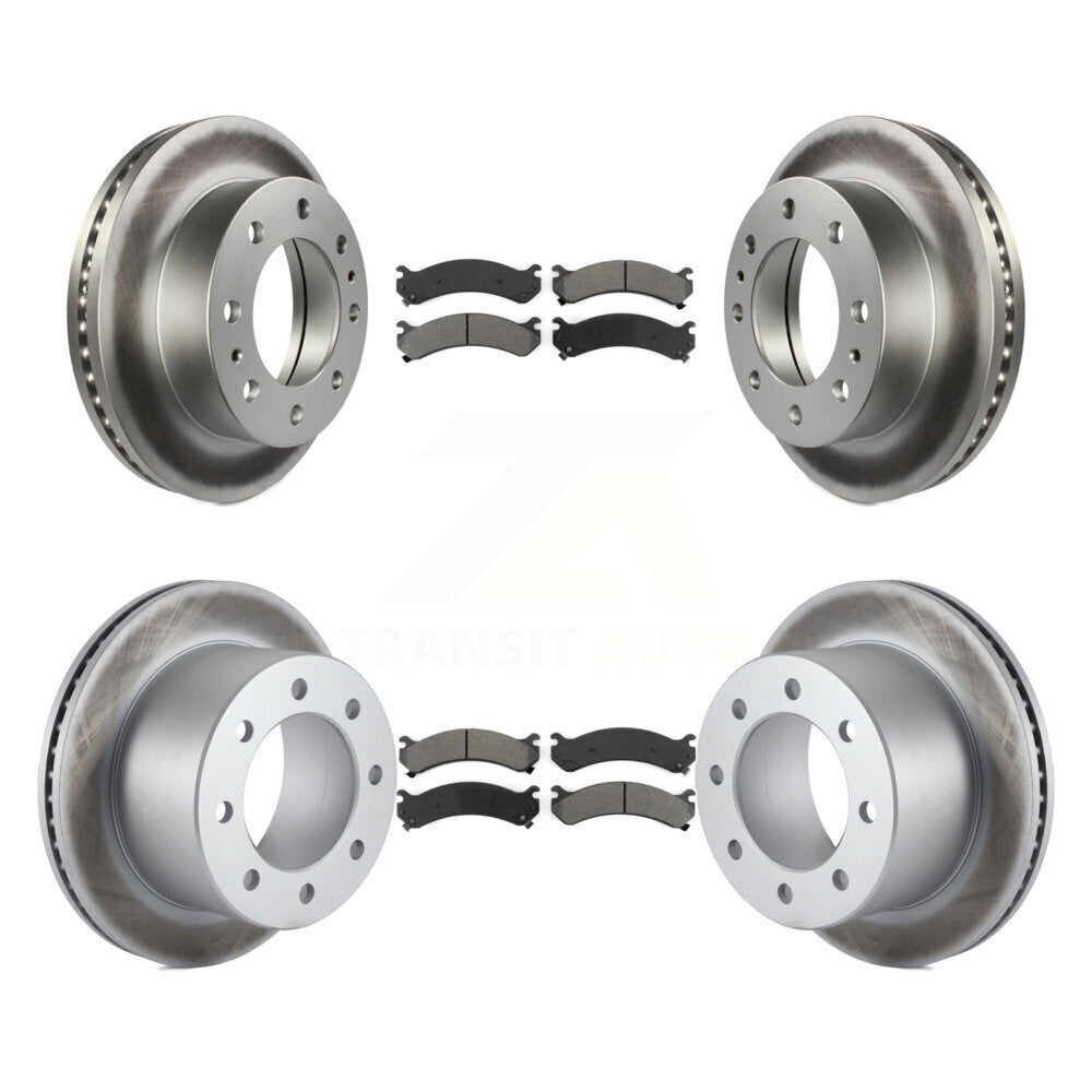 Transit Auto KGS-102105 Disc Brake Kit for 2001-2010 Chevrolet Silverado 3500 Classic, Chevrolet Silverado 3500 HD and More - Front and Rear