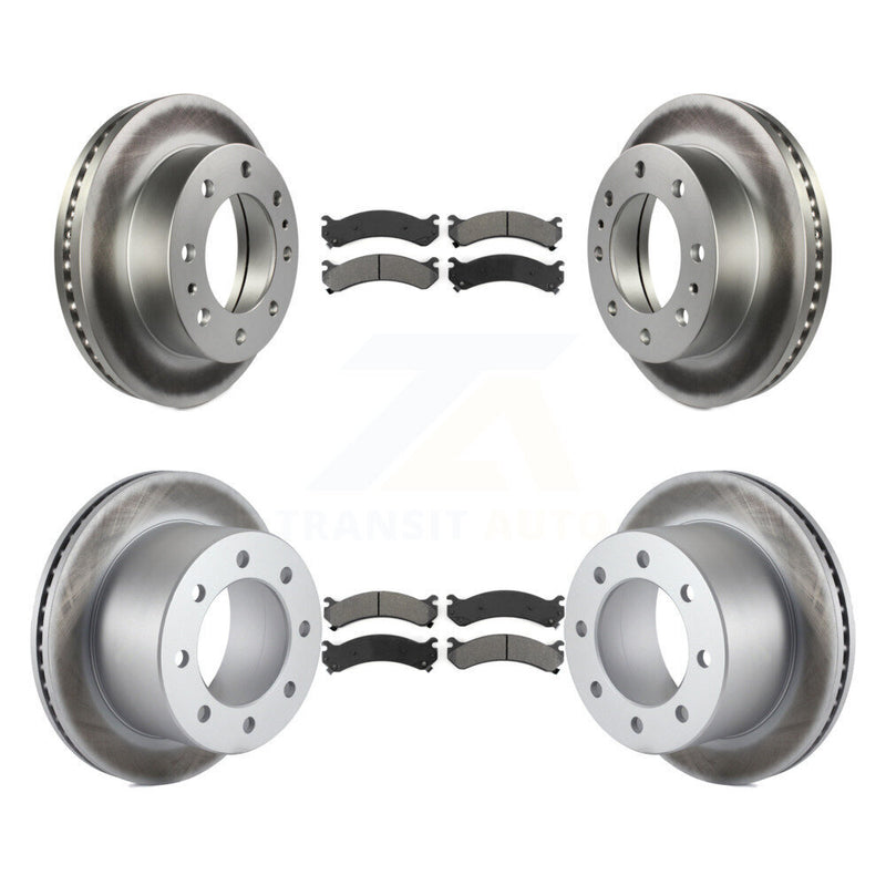Transit Auto KGS-102105 Disc Brake Kit for 2001-2010 Chevrolet Silverado 3500 Classic, Chevrolet Silverado 3500 HD and More - Front and Rear