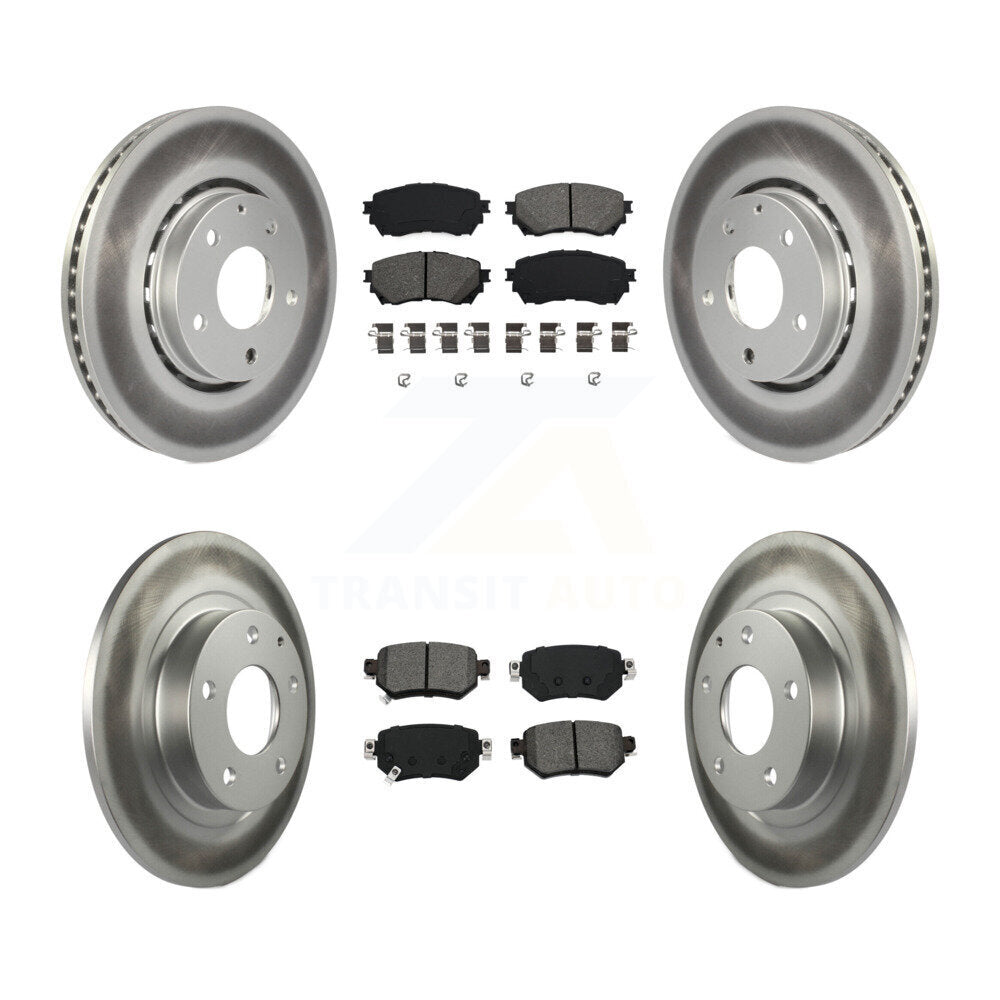 Transit Auto KGS-102114 Disc Brake Kit for 2019-2021 Mazda 6 - Front and Rear